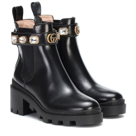 bota gucci feminina|gucci designer ankle boots.